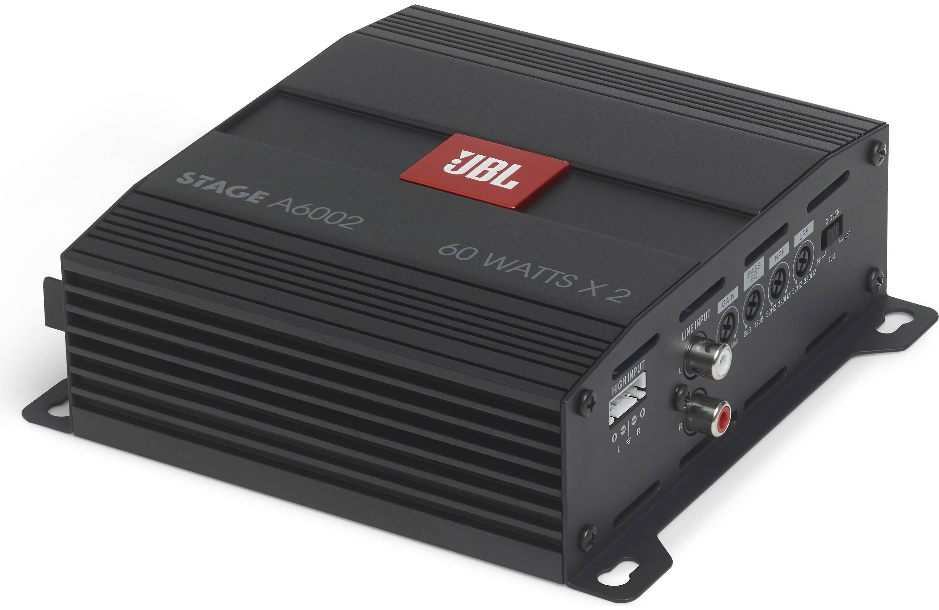 JBL Stage A6002 - 2 Channel Amplifier 60W RMS x 2 – Car Audio Direct