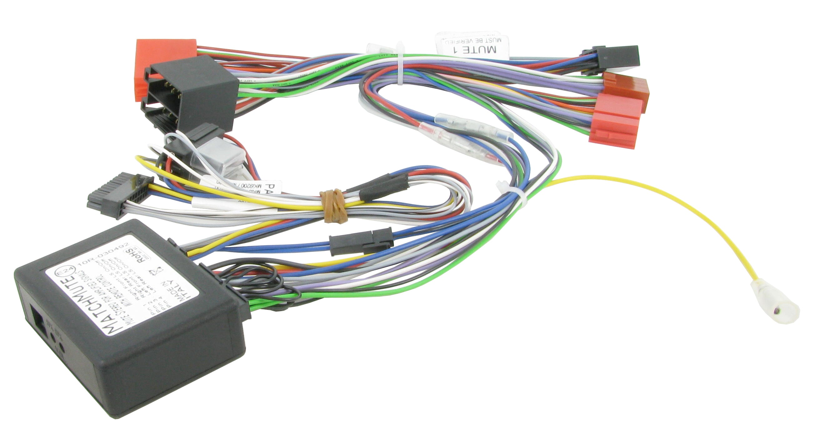 Tomzz Audio 7003-002 Adaptateur Radio Système Actif ISO - Compatible Audi A3 A4 A6 Bose DSP