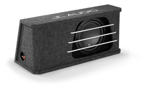 JL Audio HO110RG-W3v3 Single 10W3v3-2 Subwoofer Driver Dark Grey / Black Carpet 500 W 2 Ω Ported Enclosure