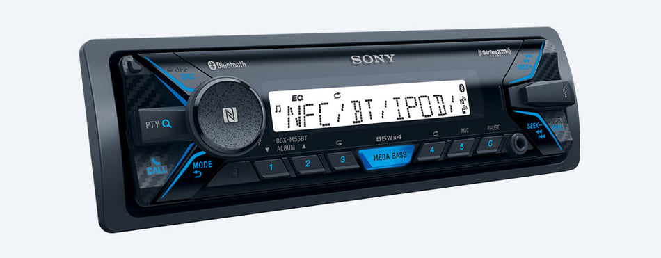 Sony DSX-M55BT Marine Digital Media Receiver With Bluetooth