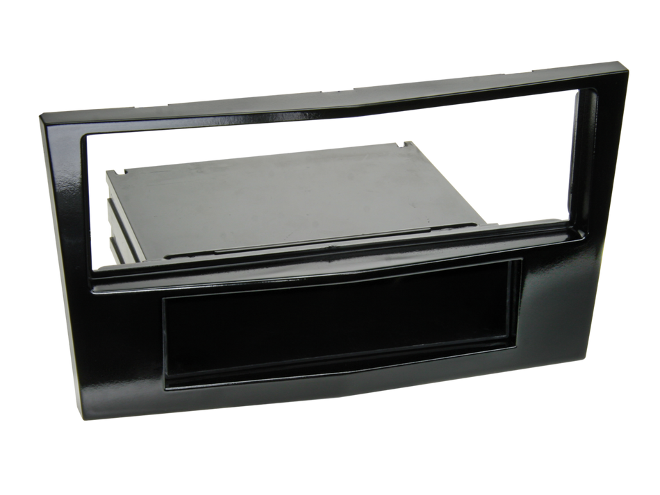 ACV 281230-24-3 Single Din Facia Plate Vauxhall Astra Corsa Zafira 2004-2014 Piano Black with Centre Crease