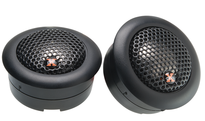 PowerBass 2XL-1T 1" 200 Watt Titanium Dome High Definition Tweeters