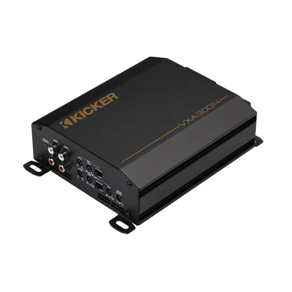 Kicker KA53VXA3004 - VX 300W 4 Channel Class D Full-Range Amplifier