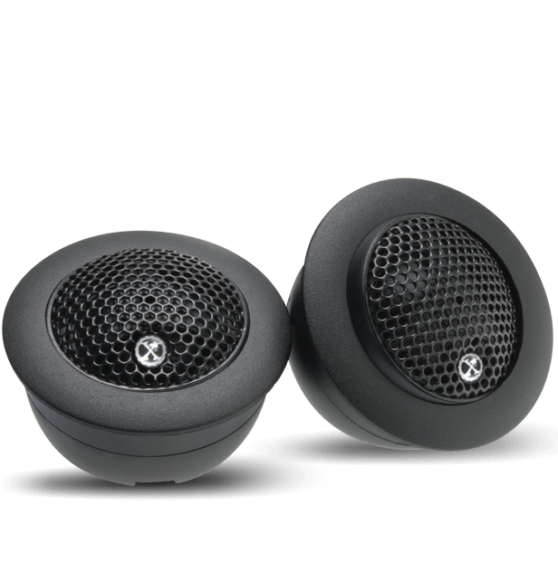 PowerBass 3XL-2S 1.25" 240 Watt Silk Dome High Definition Tweeters