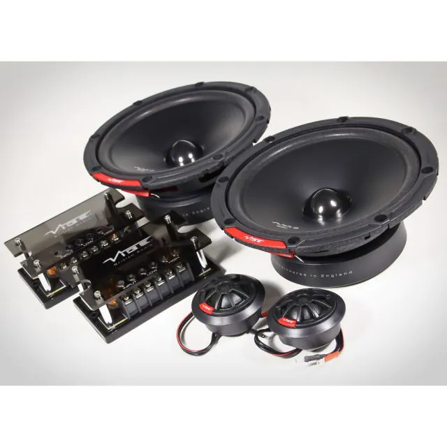 Vibe SLICK6SQC-V9 - 6.5" 2 Way Component SQ Speaker 300W