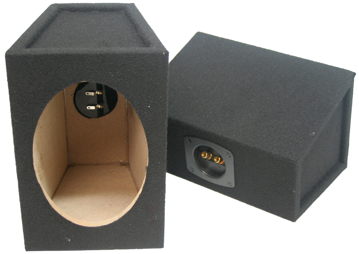 CAD 6x9 Empty Speaker Boxes with Terminals (Pair) – Car Audio Direct