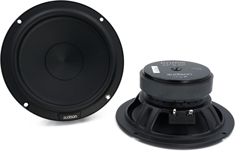 Audison AP6.5P Woofer - 165mm 6.5" Woofer 330W Peak Power
