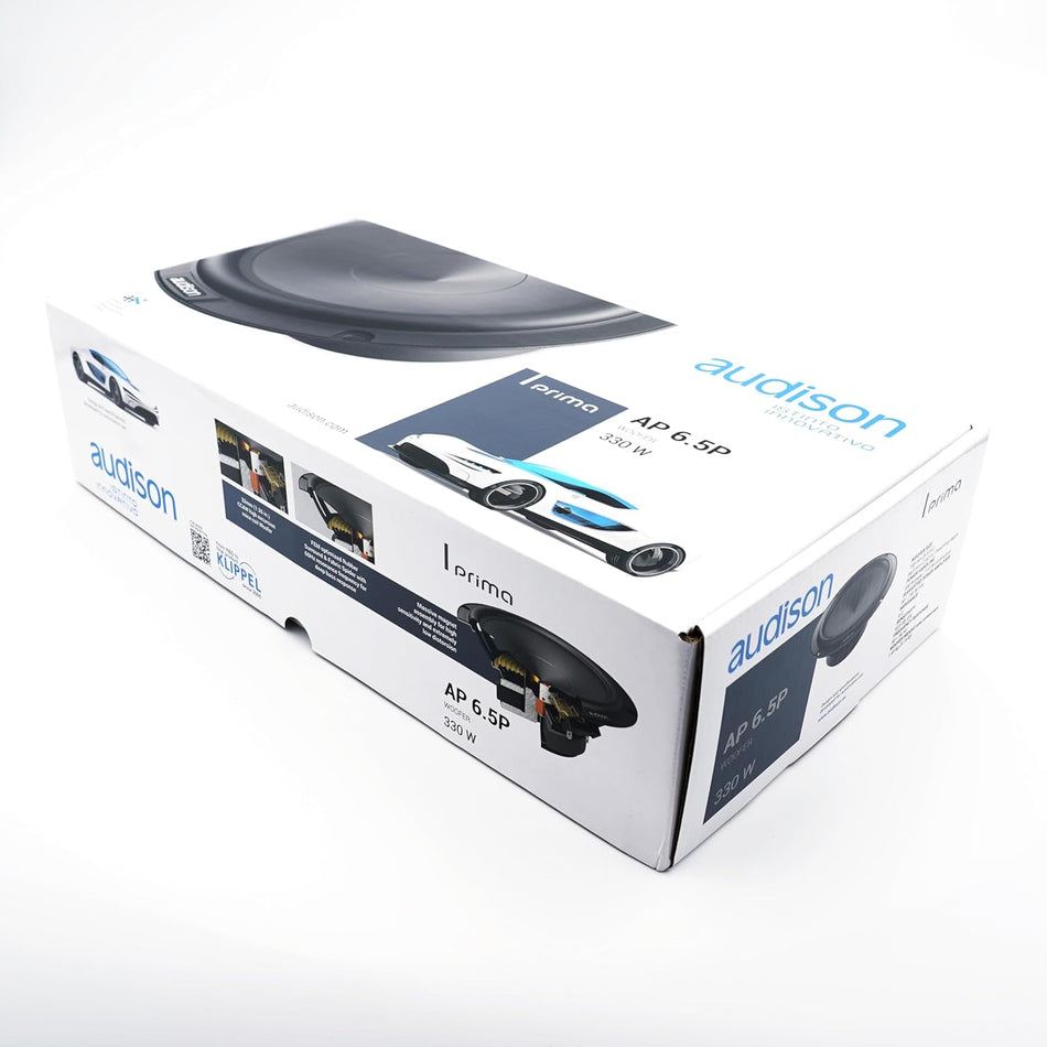 Audison AP6.5P Woofer - 165mm 6.5" Woofer 330W Peak Power