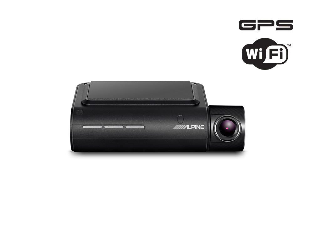Alpine DVR-F800PRO Front Only Driver Assistance (ADAS) Dash Cam – Car ...