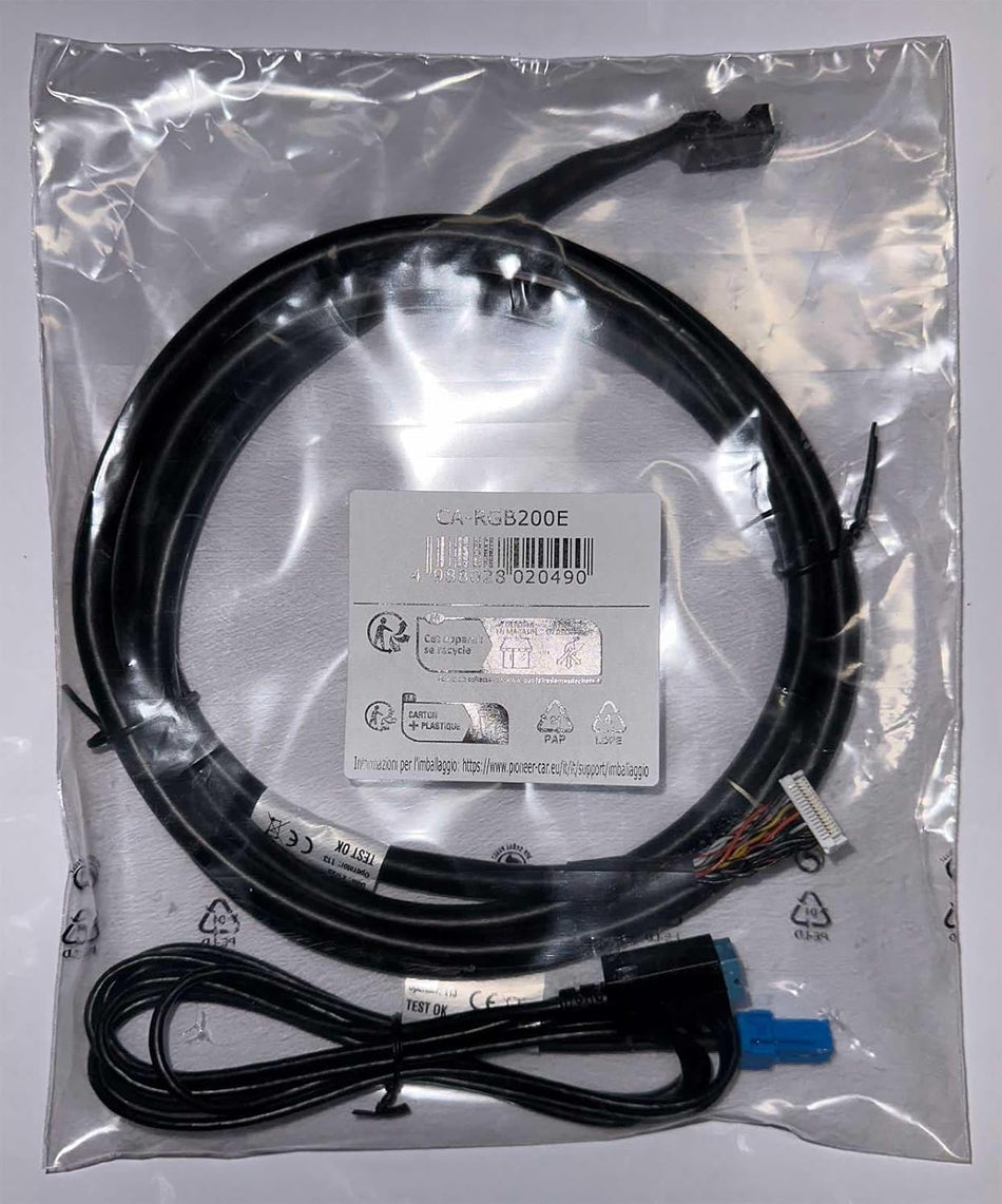 Pioneer CA-RGB200E RGB Extension Cable for installation the Modular SPH-EVO950DAB