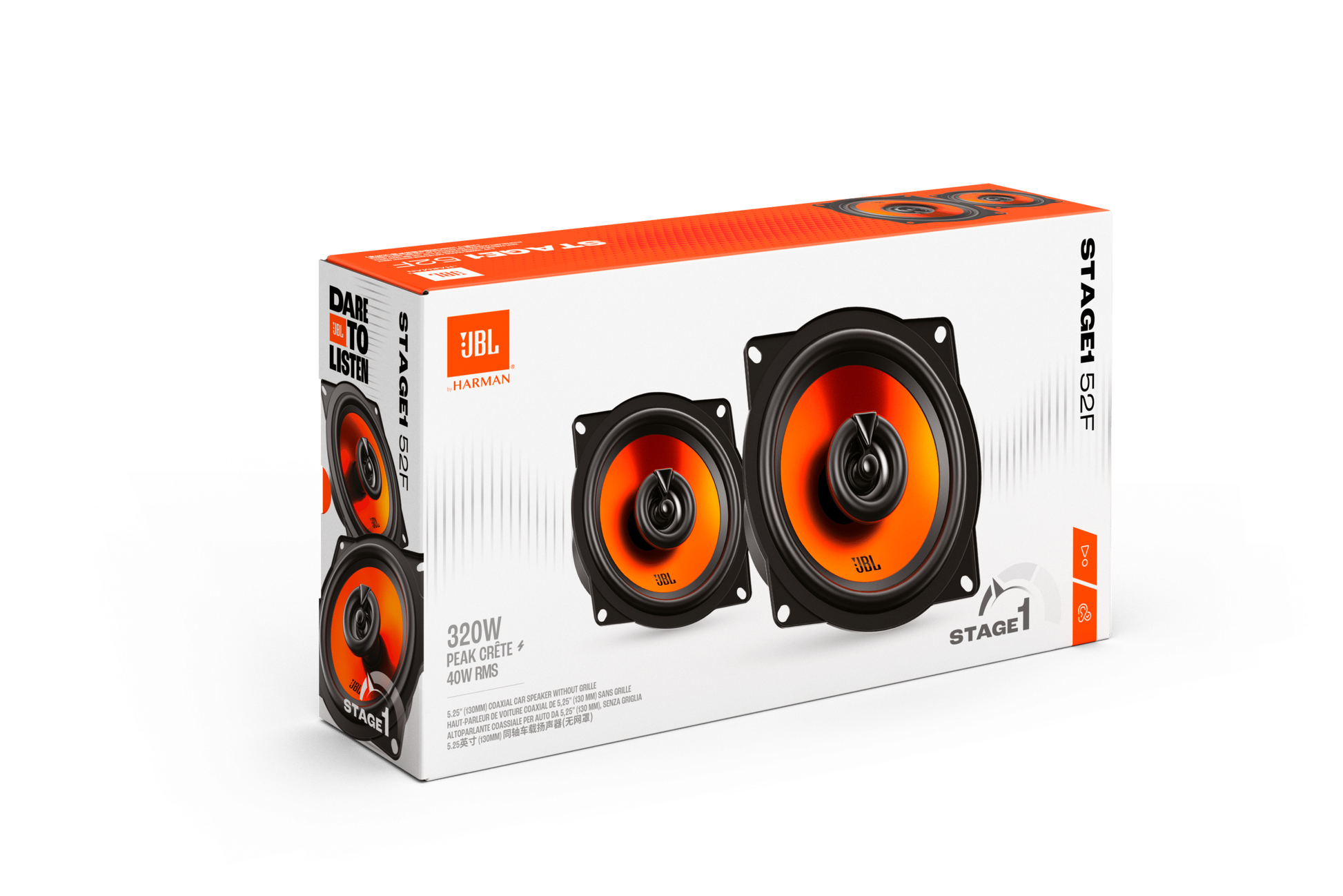 JBL Stage 1 Gen2 52F 5.25'' (13cm) 2-Way Speaker Set 320W/40