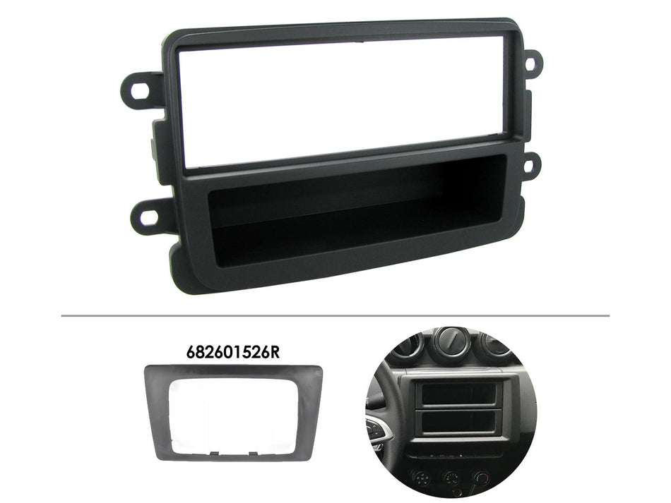 Connects2 CT24DC02 Single Din Facia Plate for Dacia