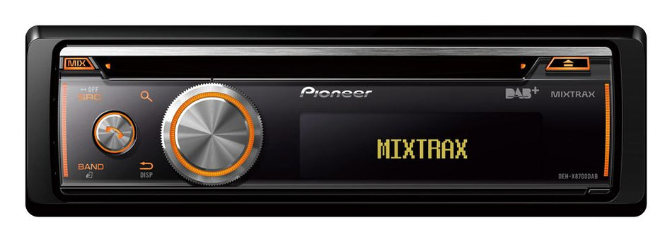 Pioneer DEH-X8700DAB CD Tuner with DAB Radio USB AUX Input Apple & Android