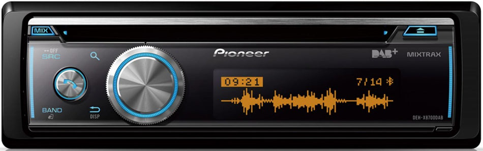 Pioneer DEH-X8700DAB CD Tuner with DAB Radio USB AUX Input Apple & Android