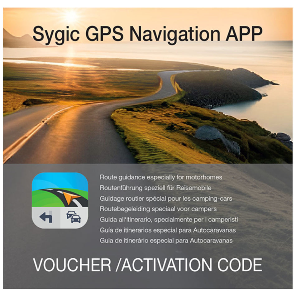 Kenwood KNA-SQR1 Sygic Campervan Navigation App