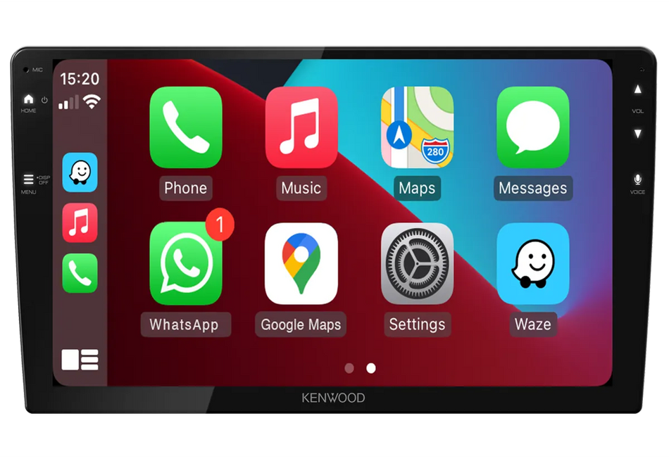 Kenwood DMX80AXS 9" Screen Wireless Apple CarPlay & Android Auto USB AUX