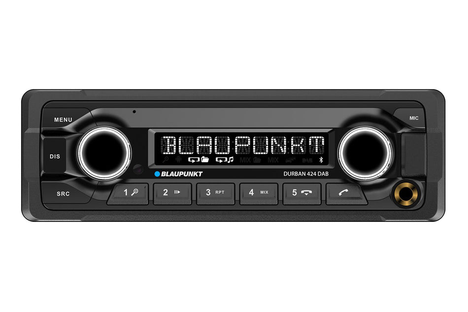 Blaupunkt Durban 424 DAB BT 24V Lorry HGV Stereo (24 Volt)