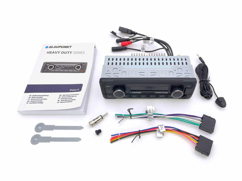 Blaupunkt Durban 424 DAB BT 24V Lorry HGV Stereo (24 Volt)