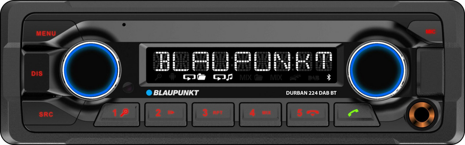 Blaupunkt Durban 224 DAB BT 24V Lorry HGV Stereo