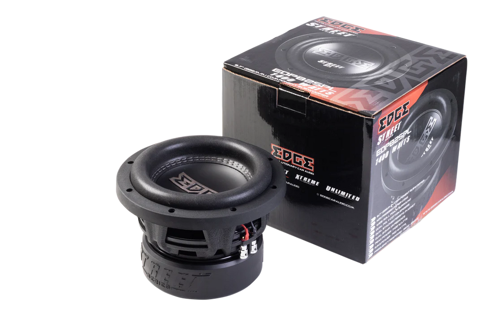 EDGE EDP82SPL-E3 - 8” 20cm 1400W Dual 2-Ohm Competition Subwoofer Bass Driver