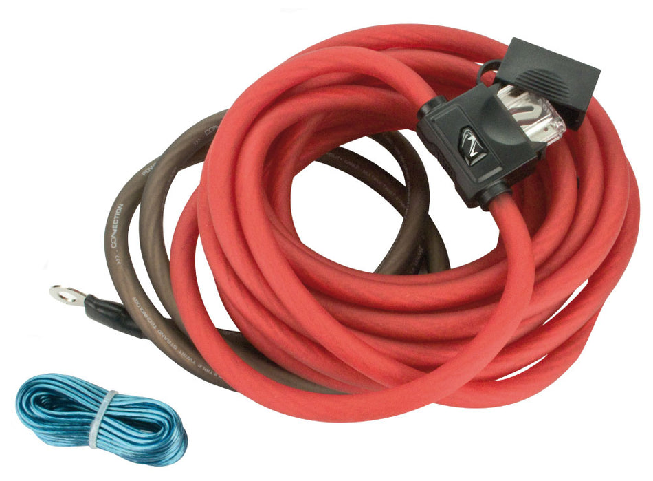 Connection by Audison FPK 350 - 8-Gauge Amplifier Wiring Kit