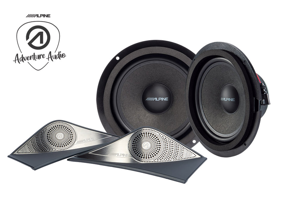 Alpine SPC-106S907 - 6.5" 2-Way Component Speaker Upgrade for Sprinter 907 / 910 2018>