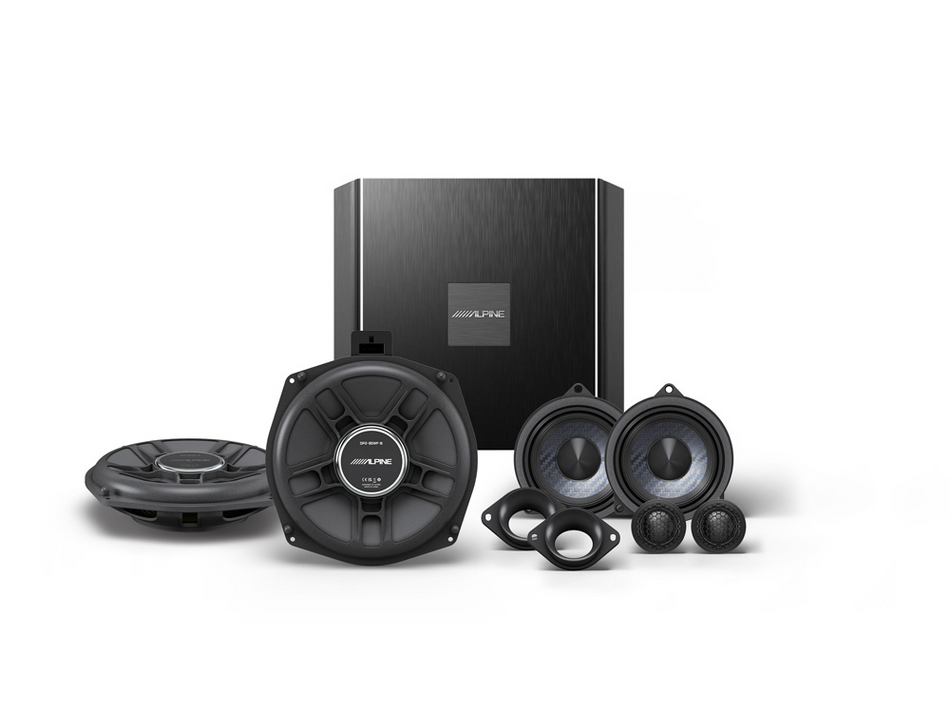 Alpine SPC-2045ABMW-HR Sound System for BMW F and G Series (2018-2024) with Radio Amplifier Module (RAM)