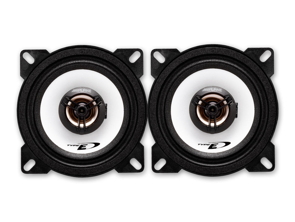 Alpine SXE-1025S - 4" 10cm 180W 2 Way Full Range Dash Door Coaxial Speakers