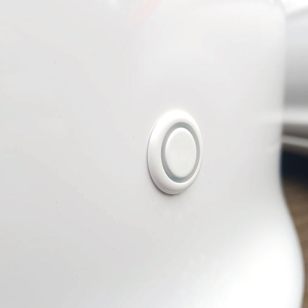 Steel Mate PTS400EX (DP) White Dual Purpose Front Or Rear Parking Sensor Kit