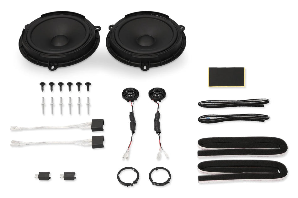 Pioneer TS-Q160C-FD 6.5" (16.5cm) 2 Way Custom Fit Component Speaker For Ford and Mazda vehicles