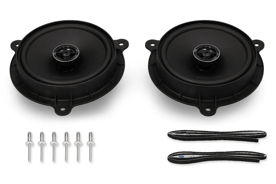 Pioneer TS-Q160F-RN 6.5" (16.5cm) 2 Way Custom Fit Coaxial Speaker For Renault, Nissan & Dacia