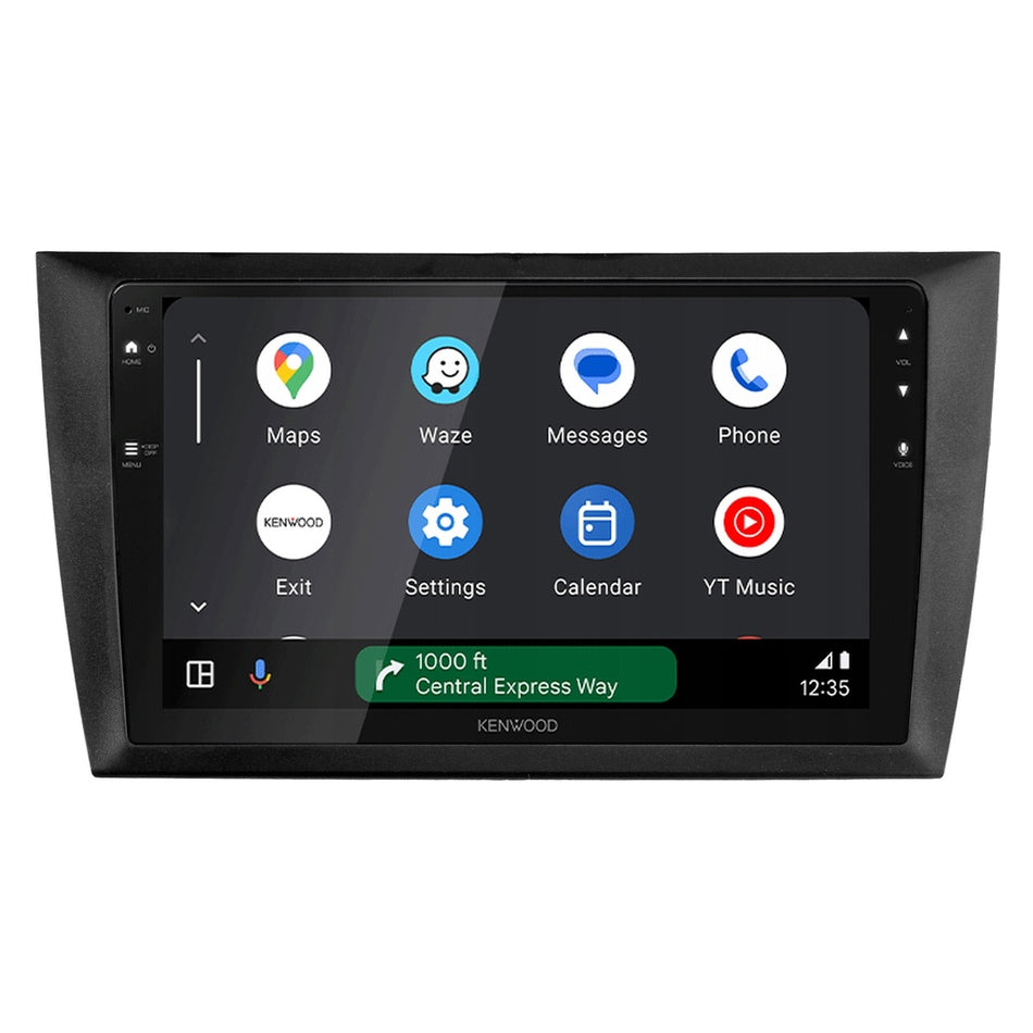 Kenwood DMX80ASX Apple CarPlay & Android Auto Screen & F9VW9K Volkswagen Golf 6 (9 Inch) 2008-2012  Full Fitting Kit