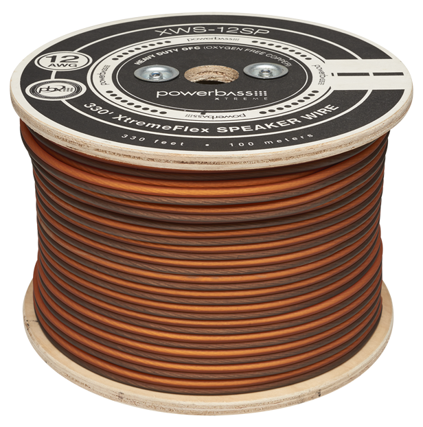 Powerbass XWS-12SP - 12 Gauge Speaker Wire 100% OFC Wire (Per Metre)