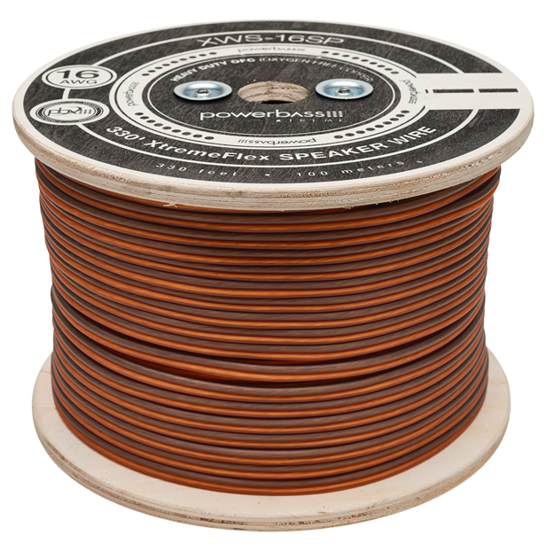 Powerbass XWS-16SP - 16 Gauge Speaker Wire 100% OFC Wire (Per Metre)