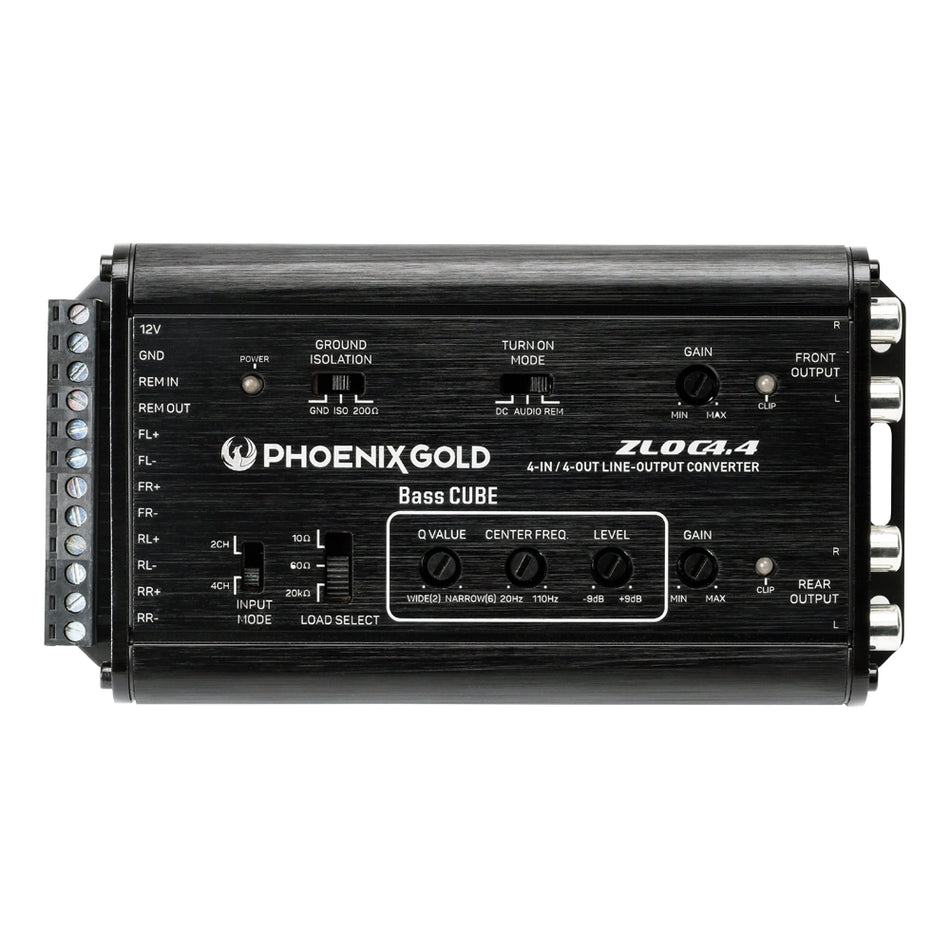 Phoenix Gold ZLOC4.4 - 4 Channel Line Output Converter