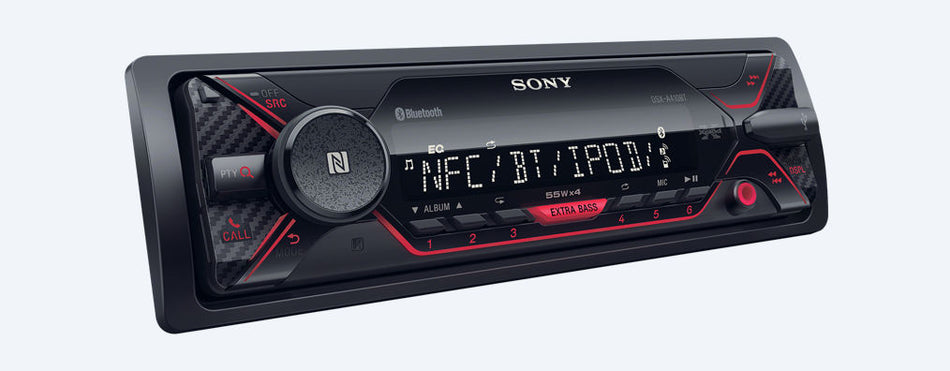 Sony DSX-A410BT - Mechless Media Receiver with Bluetooth, USB MP3 FLAC & Aux-in