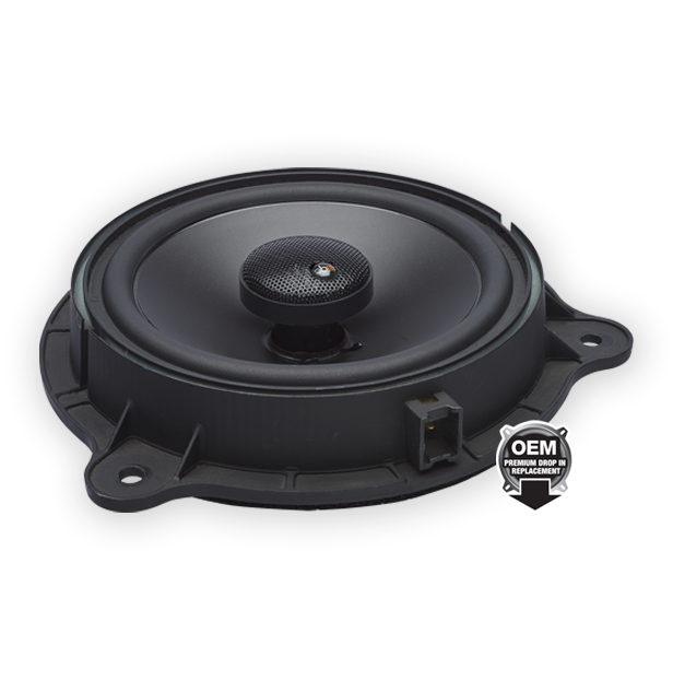 PowerBass OE652-NS 6.5" Nissan Direct Fit OEM Replacement Coaxial Speakers