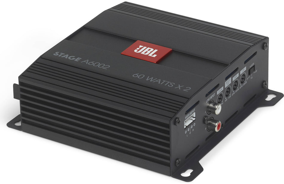 JBL Stage A6002 – 280 Watts 2 Channel Amplifier for Speakers or Subwoofer