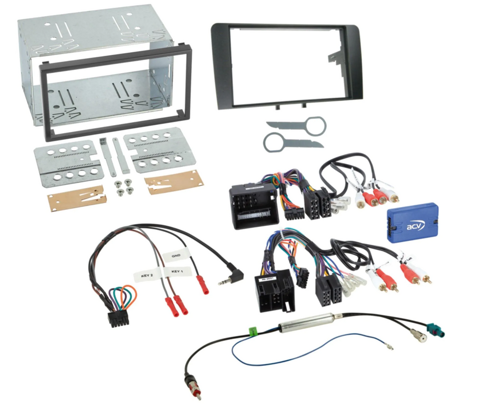 ACV AKAU01 Audi A3 8P 2003-2013 Double DIN Stereo Installation Kit