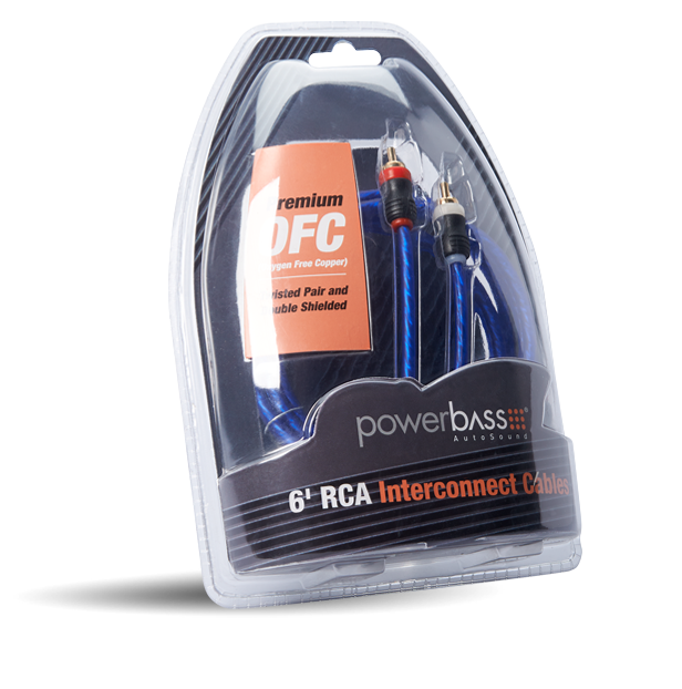 PowerBass ARCA-6 - 1.8m OFC RCA Cable