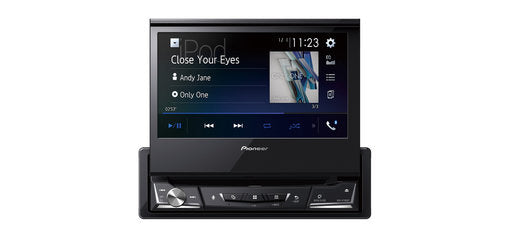 Pioneer AVH-A7100BT - 7" Motorised Screen CD DVD Bluetooth Stereo USB Flip-Out System