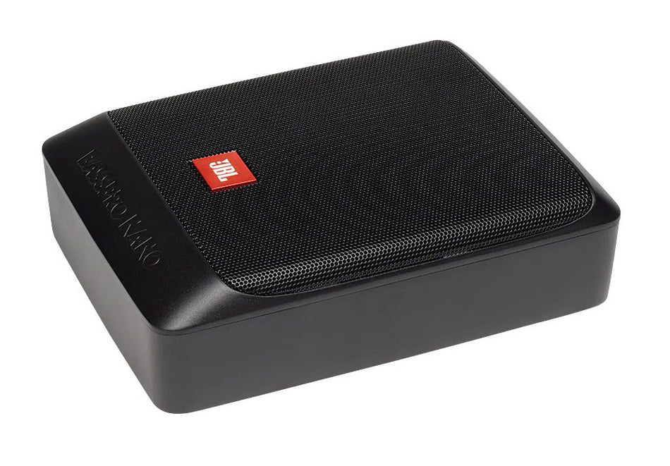 JBL BassPro Nano - 200 Watt Ultra-Compact Car Audio Under Seat Powered Subwoofer System