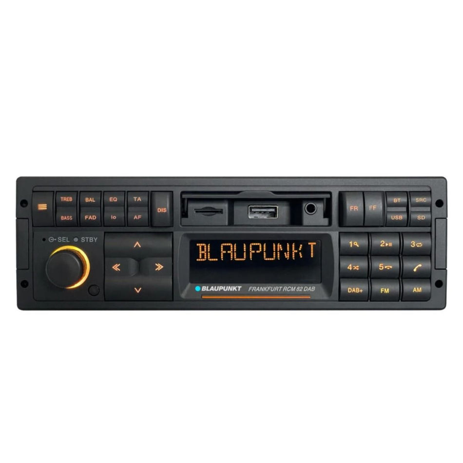 Blaupunkt Frankfurt RCM82DAB - Retro 90's Style Classic Car Stereo Bluetooth MP3/SD/USB DAB Radio