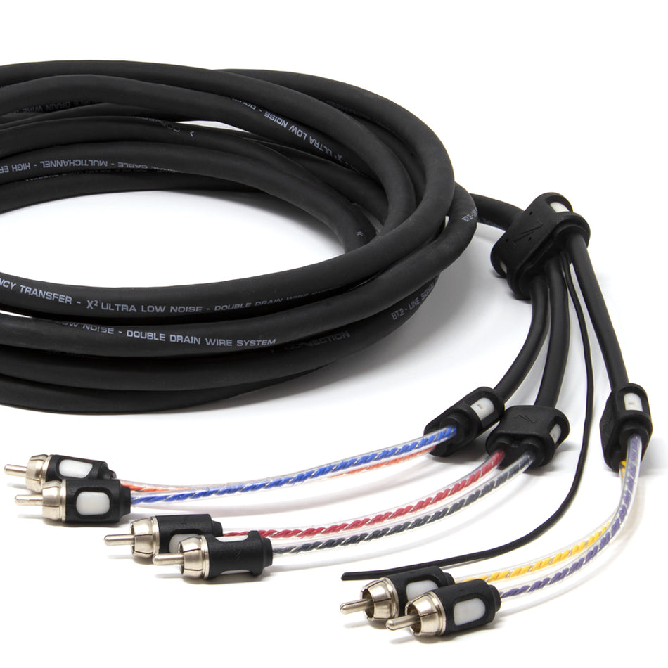 Connection by Audison BT6.550 - 6 channel 5M BT Series High Efficiency RCA Cable