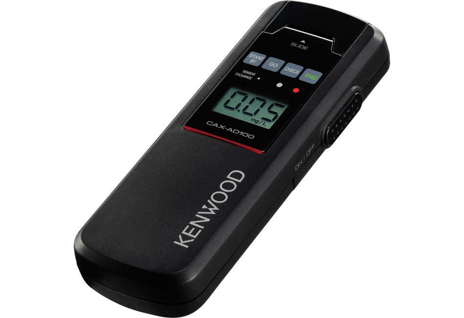 Kenwood CAX-AD100 Portable Digital Breath Alcohol Tester with LCD Display