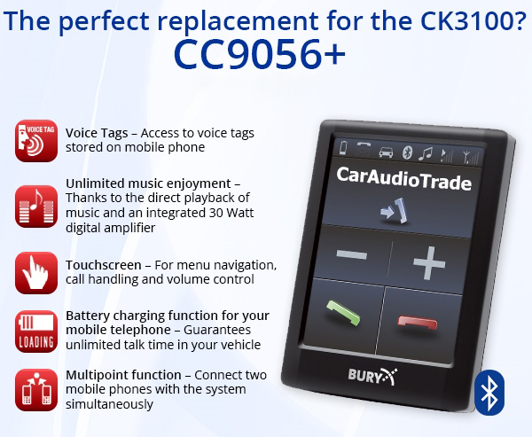 Bury CC9056 Bluetooth Car Kit