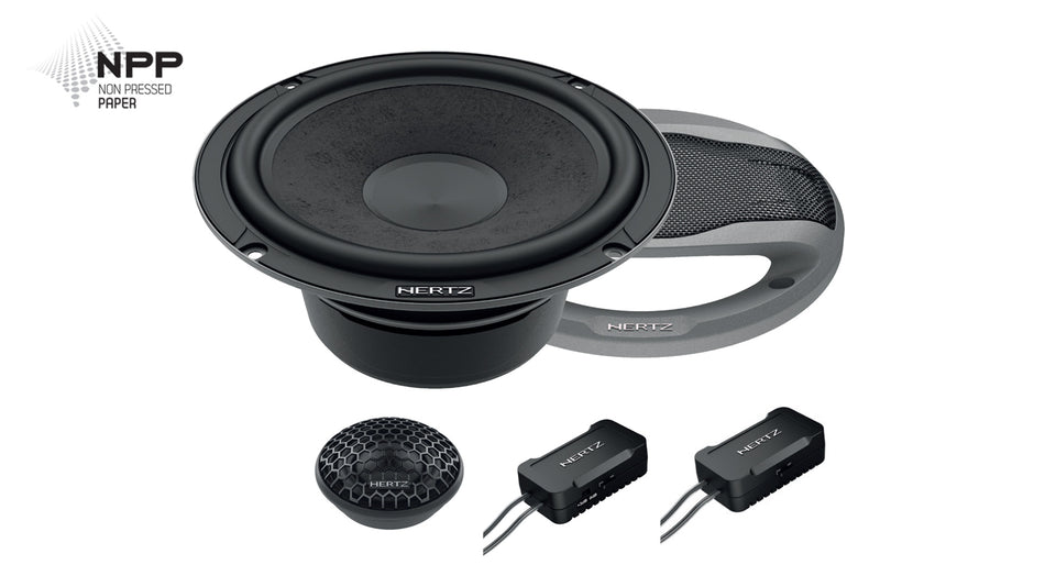 Hertz Cento CK 165L - 6.5” 16.5cm 300 Watt 2 Way Component Speakers with Tweeters