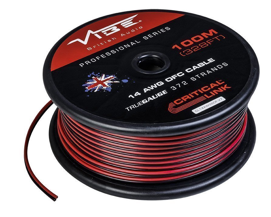 Vibe CL14AWGSCP-V7 Critical Link Full OFC 14 AWG Speaker Cable