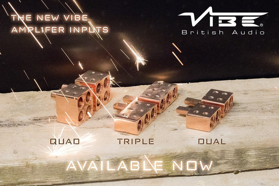 Vibe CLDIPC–V7 Critical Link Copper Dual 0 AWG Amplifier Input Adaptors