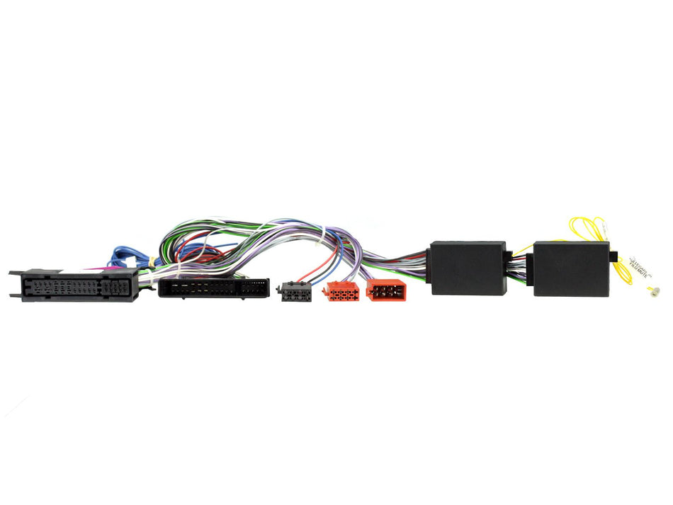 Car Specific, for Plug and Play installation.  Audi ISO T-Harness  Note: BOSE System, 12 Speakers with Amplifier